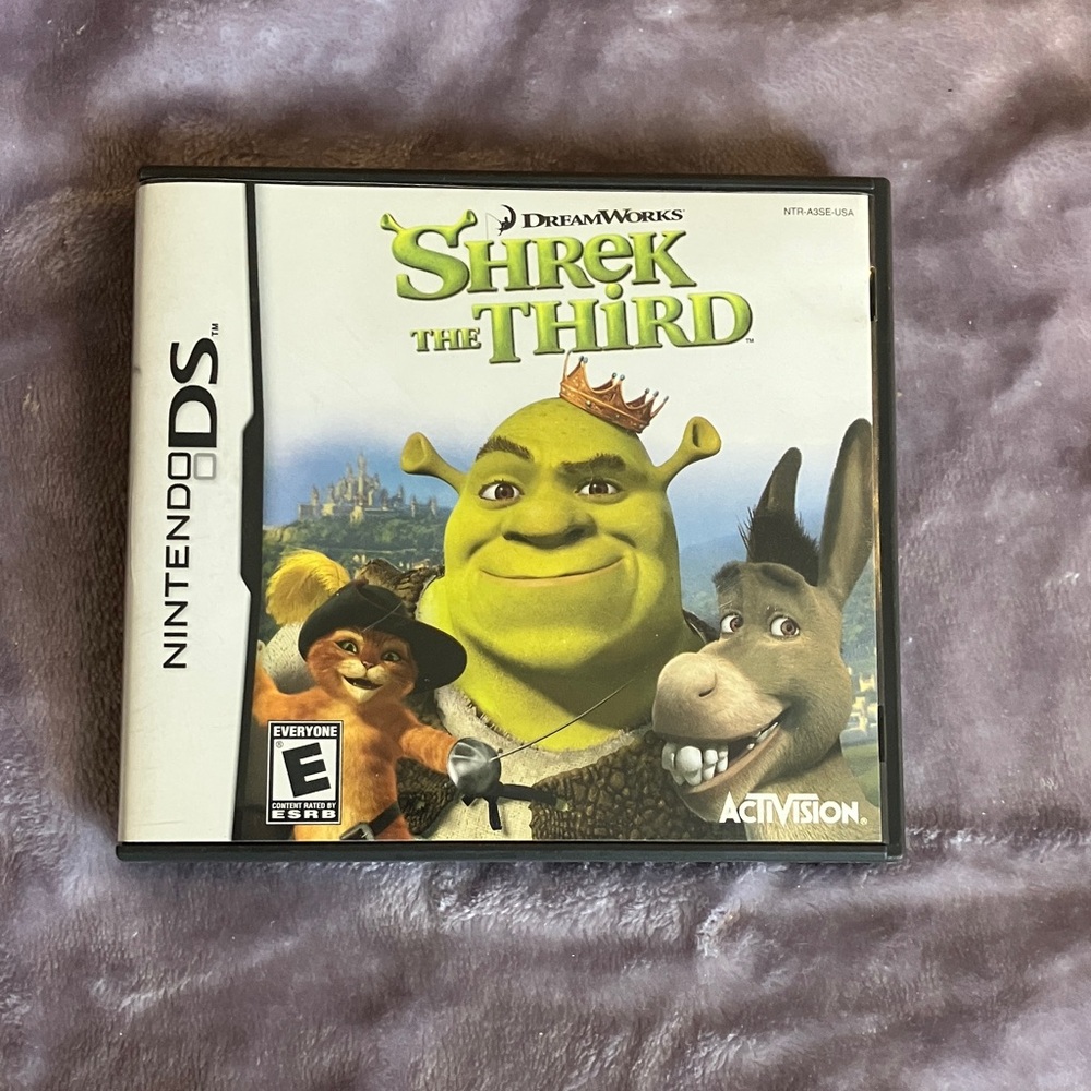 Nintendo DS Shrek the Third Game - Black and White